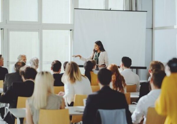 About us - image of conference